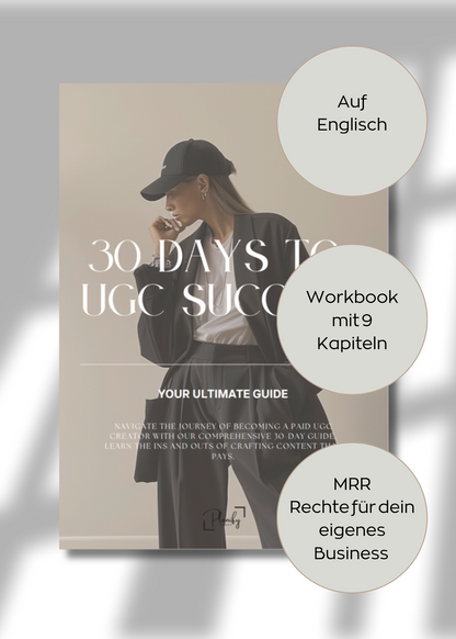 30 Days to UGS Success - MRR E-Book