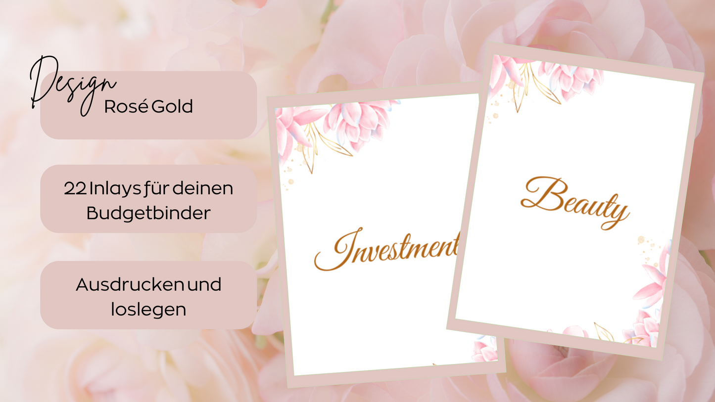 Digitale Inlay Sheets zum ausdrucken