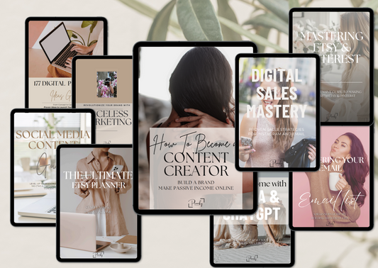 BUNDLE MRR E-Books, Planner & Workbooks