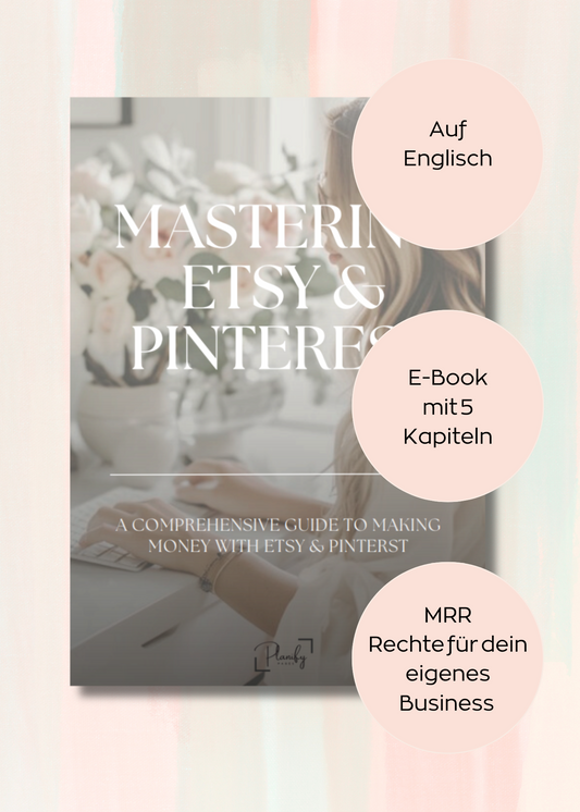 Mastering Etsy & Pinterest MRR E-Book