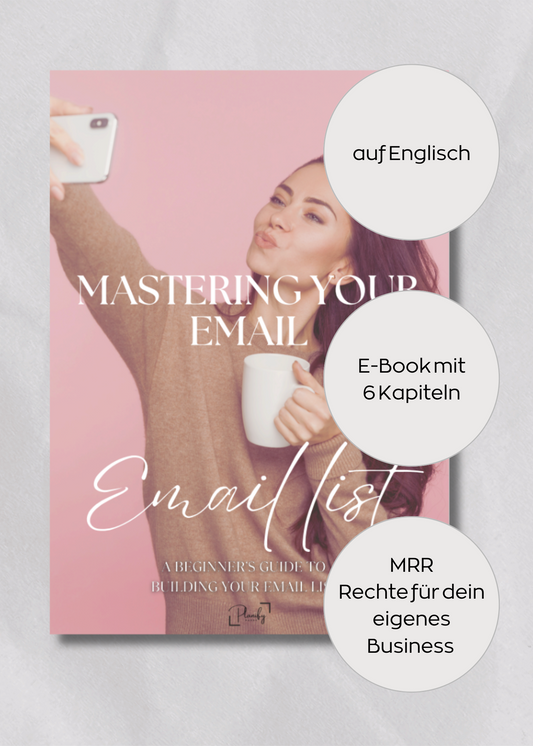 Mastering your E-Mail List MRR E-Book