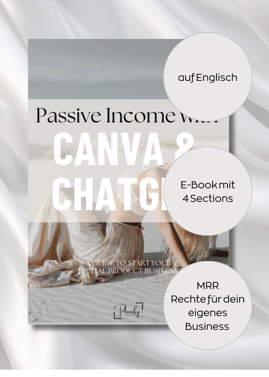 Passive Income with CANVA & ChatGPT MRR E-Book